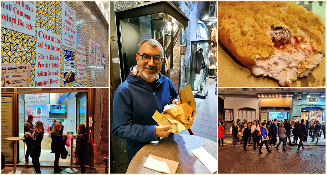 ‘Antica Pizza Fritta da Zia Esterina Sorbillo’.