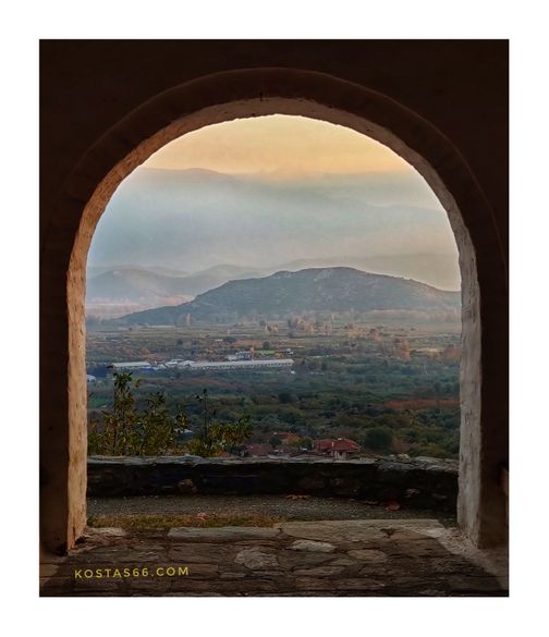 View of Dotion Valley from the church of Prophet Ilias.