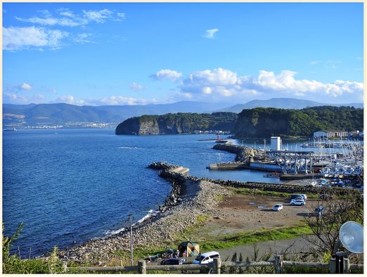 View from Nishin Goten towards Otaru.