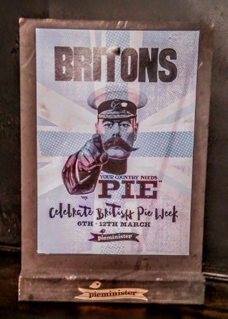 Pieminister pie week poster (2017).