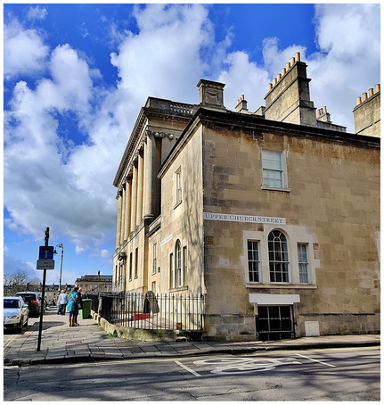 No.1 Royal Crescent seen from Upper Church Street. No.1 Royal Crescent provides the visitor with an opportunity to look beyond the Crescent's famous Palladian façade and see what life was like for the wealthy and their servants in eighteenth-century Bath. Built between 1767 and 1774, the Royal Crescent is justly considered one of the finest achievements of eighteenth-century urban architecture. No.1 was the first house to be built in the Crescent, and originally provided luxury accommodation for aristocratic visitors who came to take the waters and enjoy the social season. Each room is an exquisite example of Georgian interior design with authentic furniture, paintings, textiles and carpets.