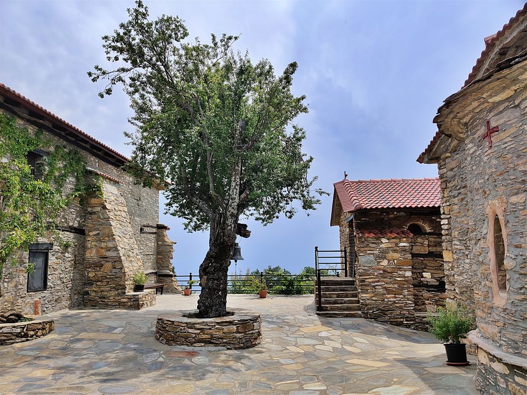 The monastery of the Honorable Forerunner near Anatoli village.
