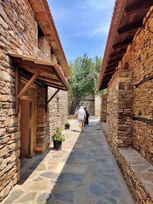 The old part of the Holy Monastery of the Honorable Forerunner.