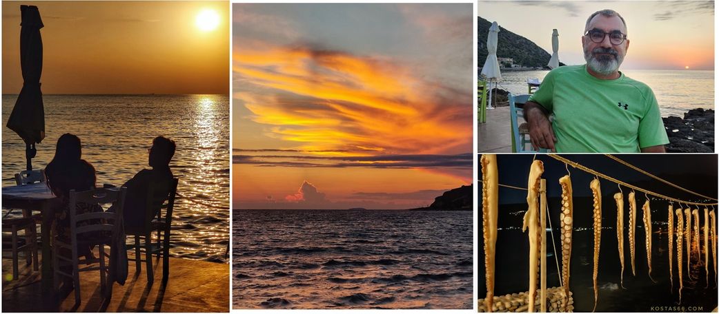 Sunset at 