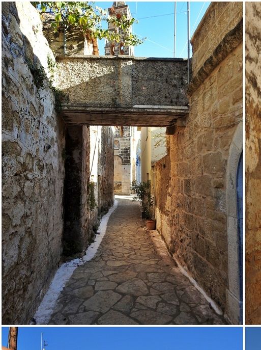 Typical buildings in Proastio.