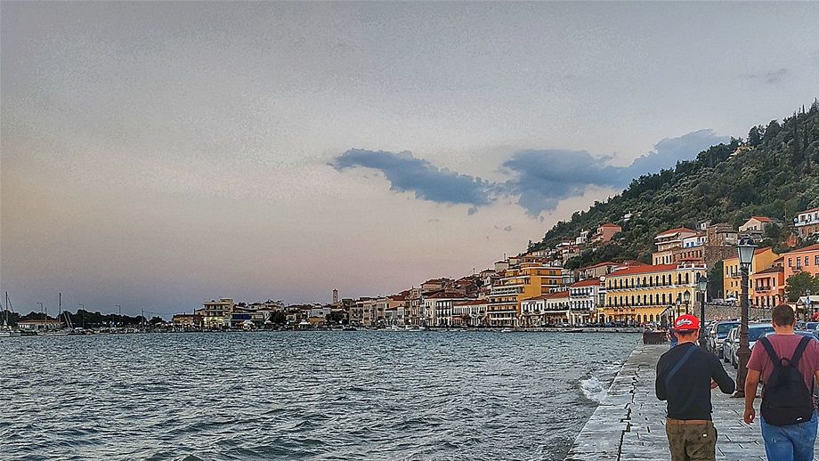 Gytheio after the sunset.