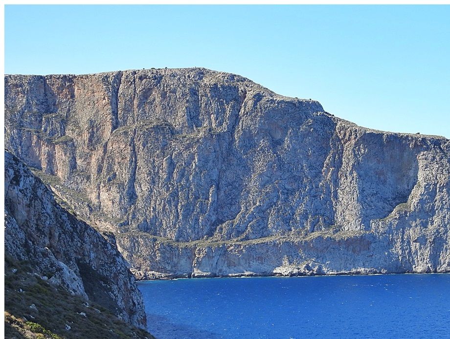 The northern tip of Cavo Grosso.