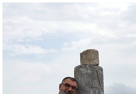 Me at the castle of Cape Tigani.