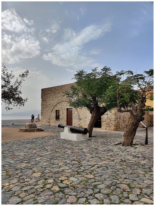 Monemvasia Archaeological Collection building on the 