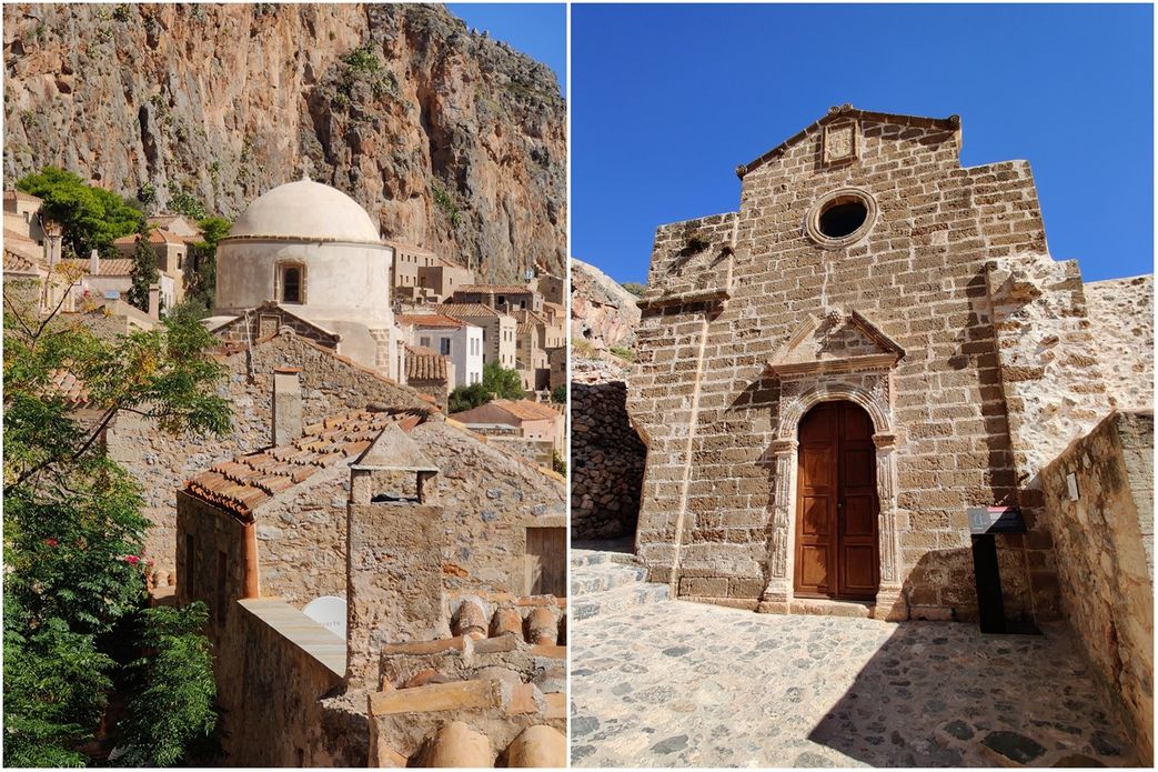 The Church of Panagia Myrtidiotissa.
