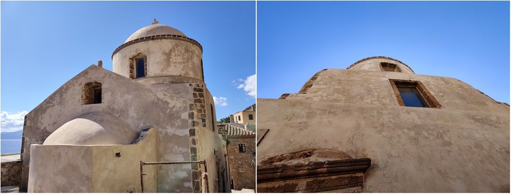 The Church of Panagia Myrtidiotissa.