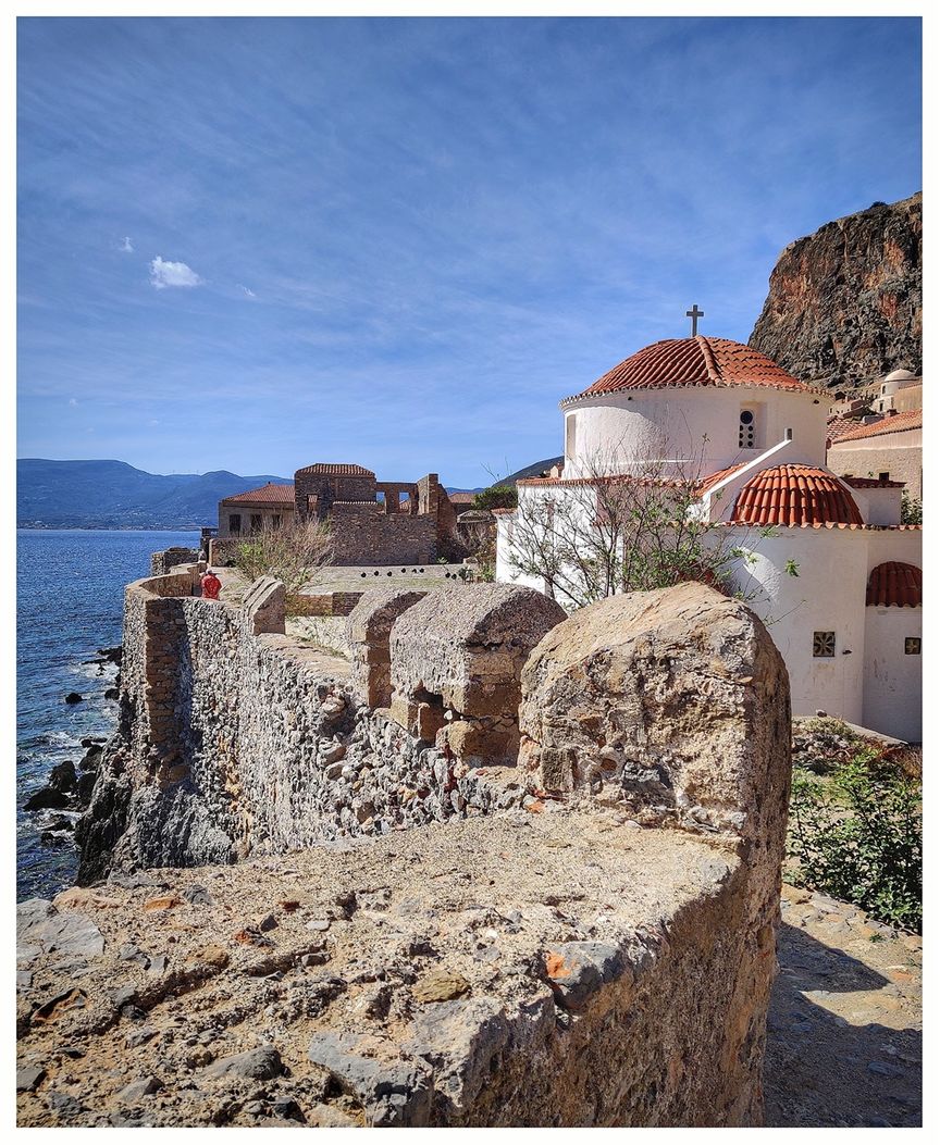 The Church of Panagia Chrysafitissa by the south fortification walls.