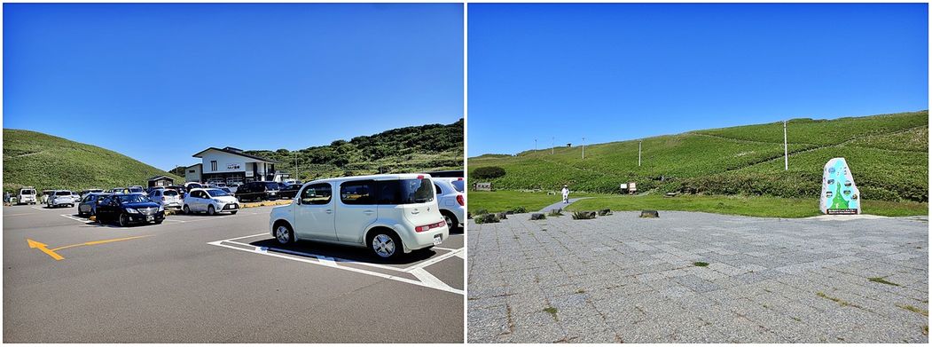 Cape kamui parking lot.