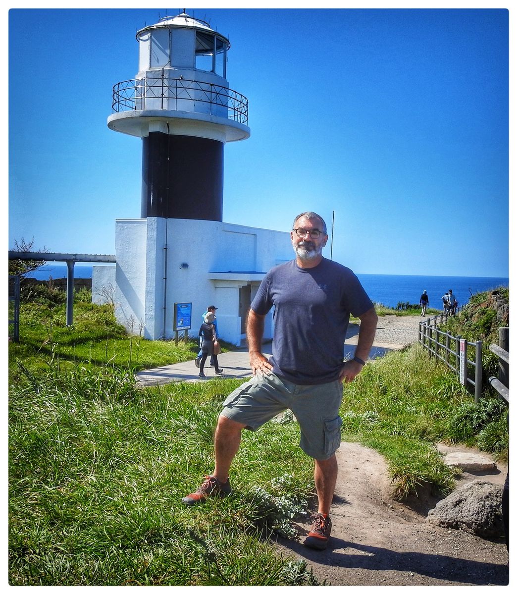 The lighthouse at Kamui Cape.