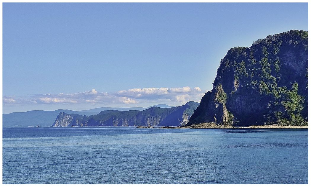 Typical Shakotan Peninsula coast.