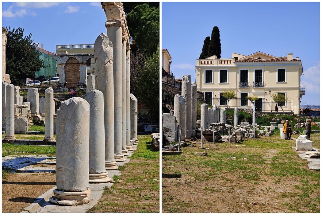 The South colonnade of the Agora.