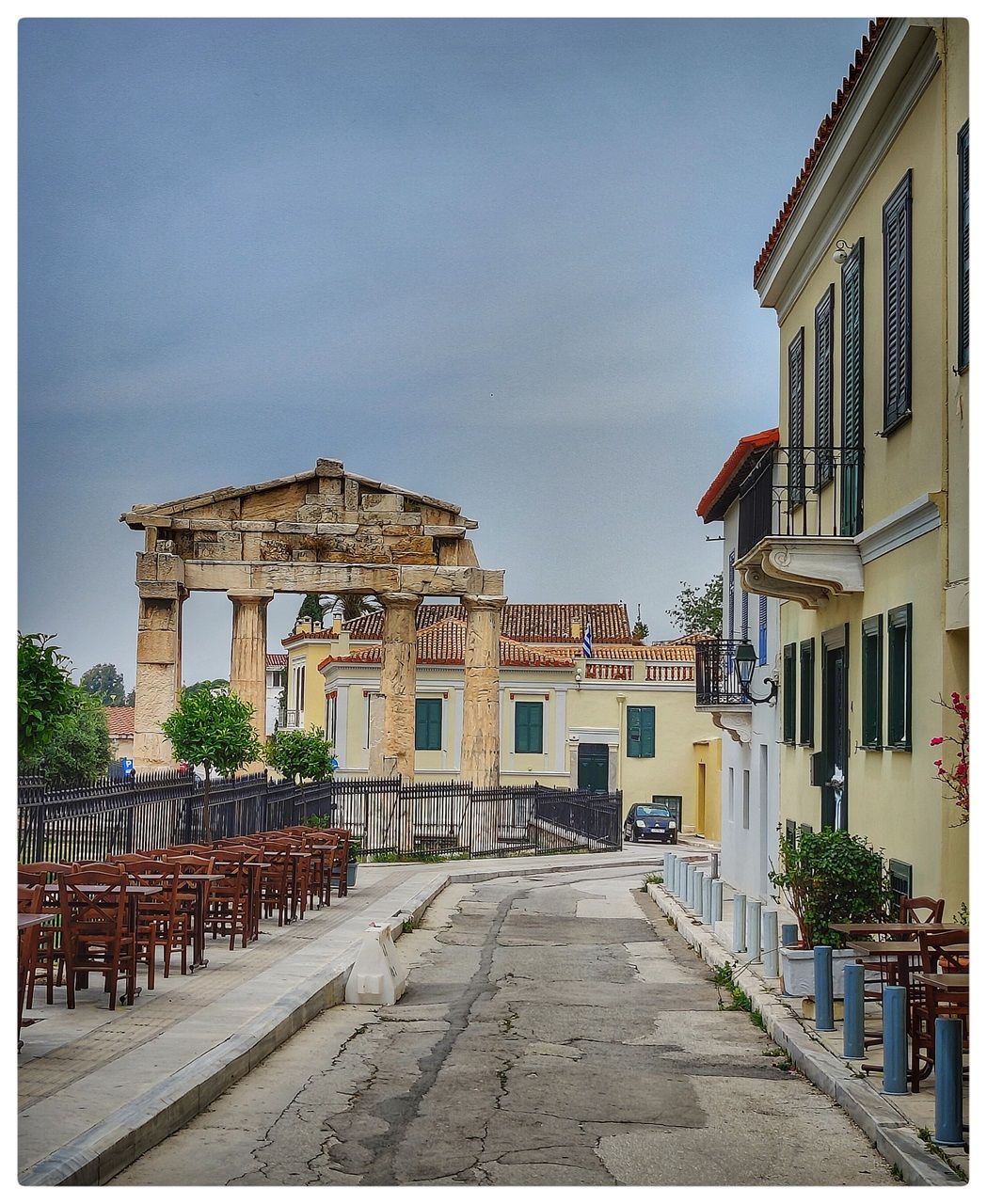 Epaminonda street, and the West Gate