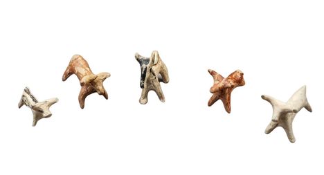 Child toys made of clay.