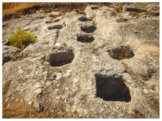 Tombs at the Roman Necropolis of Kechries.