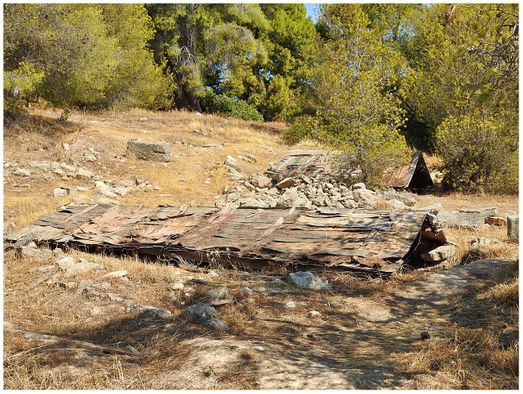 Covered chamber tombs at the Roman Necropolis of Kechries.