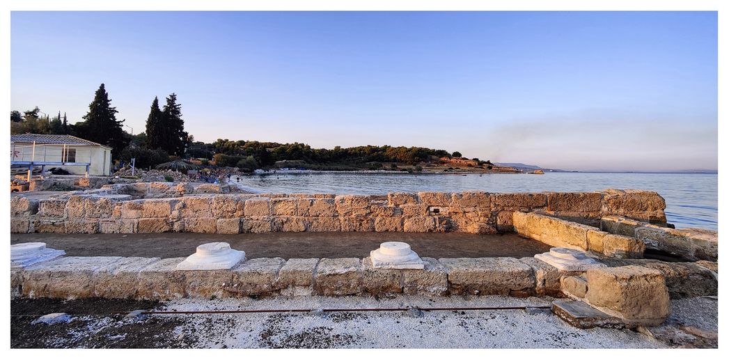 The southern part of the Kechries port. The early christian basilica.