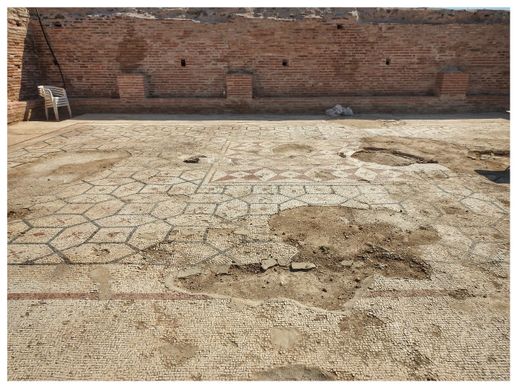 The big mosaic room of the 